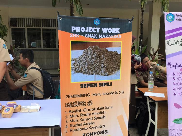 {SMK SMAK Makassar} Jum'at, 25 Oktober 2019 : Projectwork siswa kelas IV tahun ajaran 2019/2020